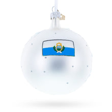 Load image into Gallery viewer, San Marino Glass Ball Christmas Ornament 4 Inches