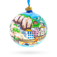 Load image into Gallery viewer, Amalfi Coast, Italy, Glass Ball Christmas Ornament 4 Inches
