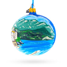 Load image into Gallery viewer, Amalfi Coast, Italy, Glass Ball Christmas Ornament 4 Inches