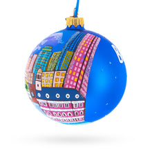 Load image into Gallery viewer, Boston, Massachusetts, USA Glass Ball Christmas Ornament 4 Inches