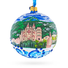 Load image into Gallery viewer, Cathedral of Santa Maria of Palma (La Seu), Mallorca, Spain Glass Ball Christmas Ornament