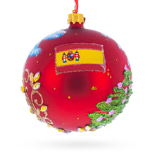 Load image into Gallery viewer, The Plaza de España (Spain Square) Sevilla, Spain Glass Ball Christmas Ornament