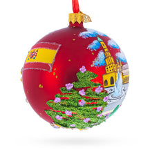 Load image into Gallery viewer, The Plaza de España (Spain Square) Sevilla, Spain Glass Ball Christmas Ornament