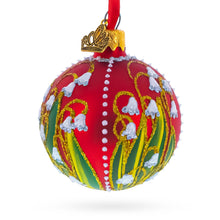 Load image into Gallery viewer, 1898 Lilies of the Valley Royal Glass Ball Christmas Ornament 2.4 Inches