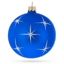 Load image into Gallery viewer, Santa’s Blessing with Angel Glass Ball Ornament 3.25 Inches