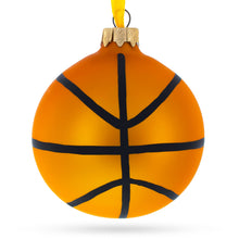 Load image into Gallery viewer, Basketball Player in Action Glass Ball Christmas Sports Ornament 3.25 Inches