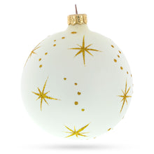 Load image into Gallery viewer, Celebrating Togetherness 'Our First Christmas' Glass Ball Ornament 4 Inches