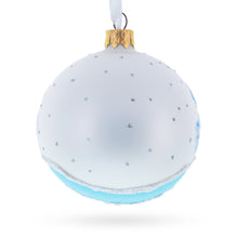 Load image into Gallery viewer, Puppy on the Snow Glass Christmas Ornament 3.25 Inches