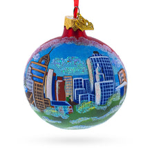 Load image into Gallery viewer, Memphis, Tennessee Glass Ball Christmas Ornament 3.25 Inches