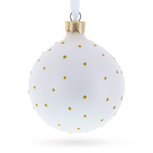 Load image into Gallery viewer, Cheerful Leader Glass Ball Boss Christmas Ornament 3.25 Inches