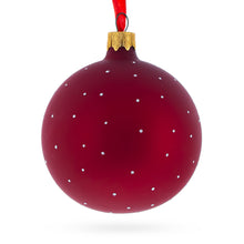 Load image into Gallery viewer, Doctor with Stethoscope Glass Ball Christmas Ornament 3.25 Inches