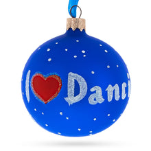 Load image into Gallery viewer, I Love Dancing Glass Ball Christmas Ornament 3.25 Inches