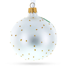 Load image into Gallery viewer, Nutcracker and Christmas Tree Glass Ball Ornament 3.25 Inches