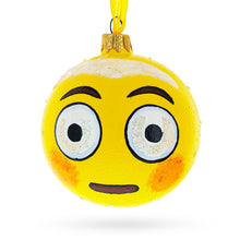 Load image into Gallery viewer, Rolling Eyes Facial Expressions Glass Ball Christmas Ornament 3.25 Inches