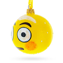 Load image into Gallery viewer, Rolling Eyes Facial Expressions Glass Ball Christmas Ornament 3.25 Inches