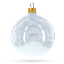 Load image into Gallery viewer, Set of 6 White Glossy Glass Ball Christmas Ornaments 3.25 Inches