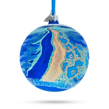 Load image into Gallery viewer, Great Barrier Reef, Australia Glass Ball Christmas Ornament 4 Inches