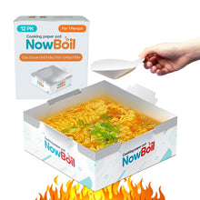 Load image into Gallery viewer, KN FLAX Paper Ramen Cooker &amp; Portable Camping Pot for 2 Person (12 packs with 24 side dishes)
