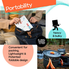 Load image into Gallery viewer, KN FLAX Paper Ramen Cooker &amp; Portable Camping Pot for 2 Person (12 packs with 24 side dishes)