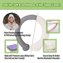 Load image into Gallery viewer, Portable Neck Heating Pad, Microwavable Ring for Neck Pain Relief, Cramps, and Sore Muscles