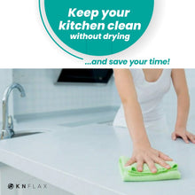 Load image into Gallery viewer, KN FLAX Sink Water Splash Guard - Silicone Anti Splatter Water Protector for Kitchen Bathroom &amp; Island Sinks - Strong Attached Sticker Strip Base - Premium Faucet Basin Accessories - Baffle Board