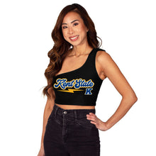 Load image into Gallery viewer, Kent State Lightning One Shoulder Top