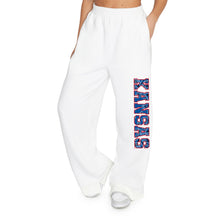 Load image into Gallery viewer, Kansas Jayhawks Bandana Flare Sweatpants