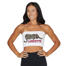 Load image into Gallery viewer, Lafayette College White Bandeau Top