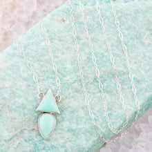 Load image into Gallery viewer, Lahana Green Chrysoprase and Sterling Silver Necklace