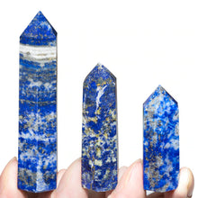 Load image into Gallery viewer, Pillar Of Soothing Relief Lapis Lazuli Crystal Tower