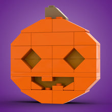 Load image into Gallery viewer, Halloween Jack-O'-Lantern B3 Customs Set made using LEGO parts