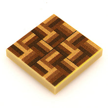 Load image into Gallery viewer, Parquet Flooring (Pack of 20) - B3 Customs Printed 2x2 Tiles