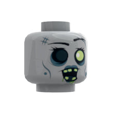 Load image into Gallery viewer, B3 Customs® Zombie #1 Minifig Head