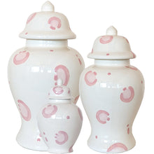 Load image into Gallery viewer, Light Pink Leopard Print Ginger Jars