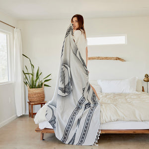 Fillmore Lightweight Beach Blanket | Grateful Dead x Slowtide