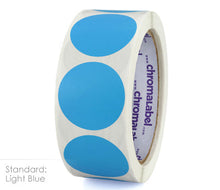 Load image into Gallery viewer, 1-1/2&quot; Permanent Round Color-Code Dot Inventory Labels: 500/Roll