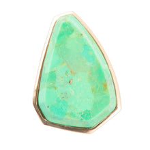 Load image into Gallery viewer, Lime Turquoise Statement Ring