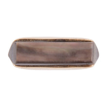Load image into Gallery viewer, Linear Ring - Black Mother of Pearl