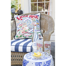 Load image into Gallery viewer, Little Rock Hand-Embroidered Pillow
