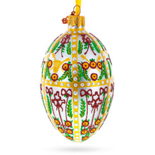 Load image into Gallery viewer, 1901 Gatchina Palace Royal Glass Egg Ornament 4 Inches