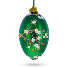 Load image into Gallery viewer, 1901 Kelch Apple Blossom Royal Egg Glass Ornament 4 Inches