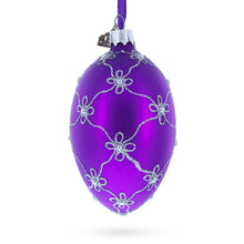 Load image into Gallery viewer, 1906 The Swan Royal Egg Glass Ornament 4 Inches