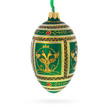 Load image into Gallery viewer, 1912 Napoleonic Royal Egg Glass Ornament 4 Inches