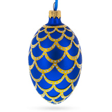 Load image into Gallery viewer, 1900 Pine Cone Royal Egg Glass Ornament 4 Inches