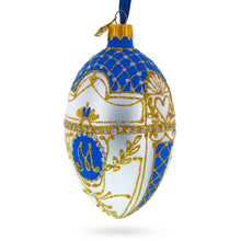 Load image into Gallery viewer, 1903 Royal Danish Glass Egg Ornament 4 Inches