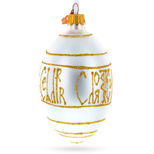 Load image into Gallery viewer, 1915 Red Cross Portraits Royal Egg Glass Ornament 4 Inches