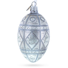 Load image into Gallery viewer, 1909 Alexander III Commemorative Royal Egg Glass Ornament 4 Inches