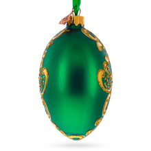 Load image into Gallery viewer, 1902 Rocaille Kelch Glass Egg Ornament 4 Inches