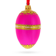 Load image into Gallery viewer, 1902 Rothschild Royal Egg Glass Ornament 4 Inches