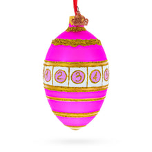 Load image into Gallery viewer, 1910 Colonnade Royal Egg Glass Ornament 4 Inches